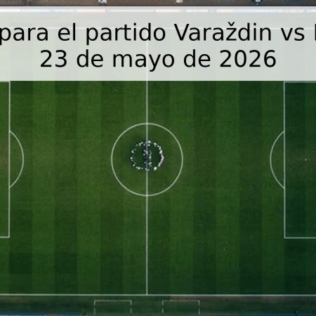 Pronóstico para el partido Varaždin vs Istra 1961 – 23 de mayo de 2026