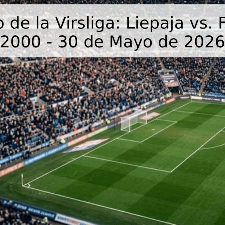 Pronóstico de la Virsliga: Liepaja vs. FK Tukums 2000 – 30 de Mayo de 2026
