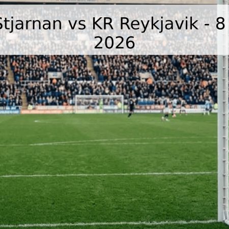 Pronóstico Stjarnan vs KR Reykjavik – 8 de Mayo de 2026