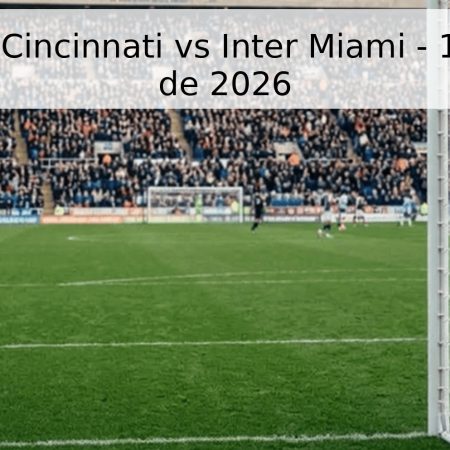 Pronóstico Cincinnati vs Inter Miami – 13 de Mayo de 2026