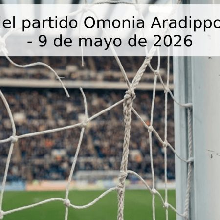 Pronóstico del partido Omonia Aradippou vs Akritas – 9 de mayo de 2026