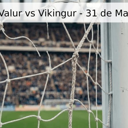 Pronóstico Valur vs Vikingur – 31 de Mayo de 2026