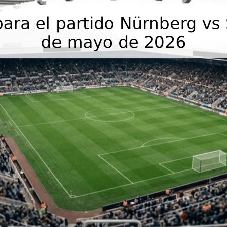 Pronóstico para el partido Nürnberg vs Schalke el 9 de mayo de 2026