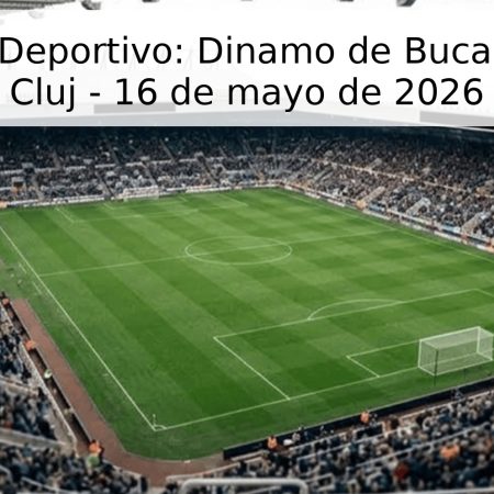 Pronóstico Deportivo: Dinamo de Bucarest vs CFR Cluj – 16 de mayo de 2026