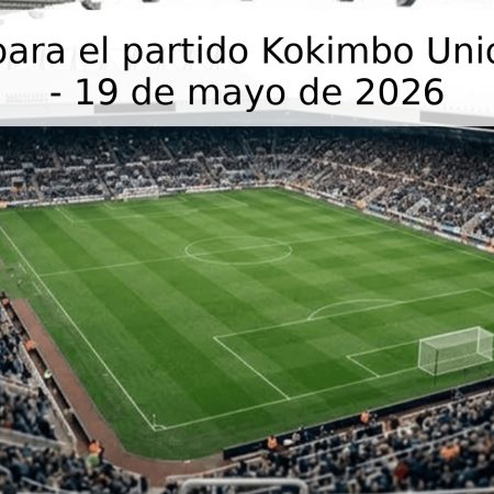 Pronóstico para el partido Kokimbo Unido vs Tolima – 19 de mayo de 2026
