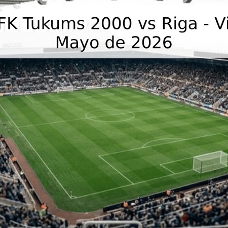 Pronóstico: FK Tukums 2000 vs Riga – Virsliga 20 de Mayo de 2026