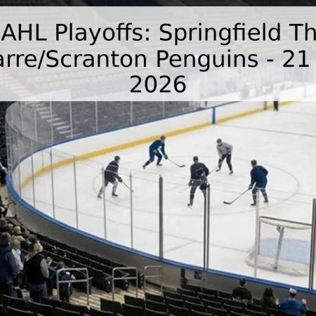 Pronóstico AHL Playoffs: Springfield Thunderbirds vs Wilkes-Barre/Scranton Penguins – 21 de mayo de 2026