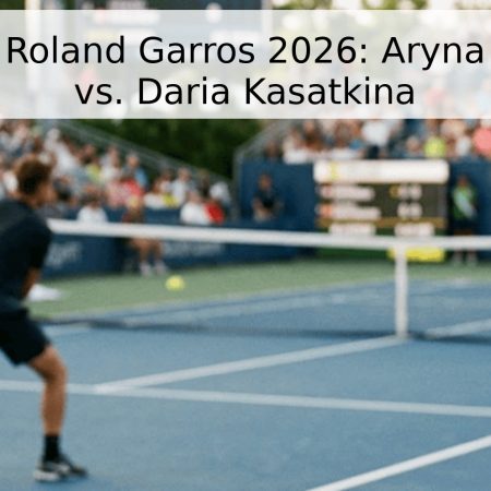 Pronóstico Roland Garros 2026: Aryna Sabalenka vs. Daria Kasatkina