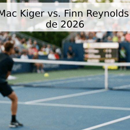 Pronóstico: Mac Kiger vs. Finn Reynolds – 5 de Mayo de 2026