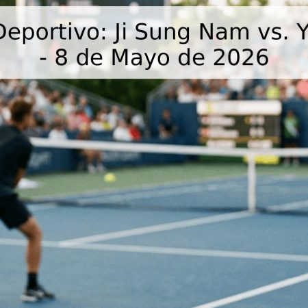 Pronóstico Deportivo: Ji Sung Nam vs. Yu Hsiou Hsu – 8 de Mayo de 2026