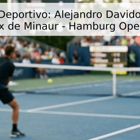 Pronóstico Deportivo: Alejandro Davidovich Fokina vs. Alex de Minaur – Hamburg Open 2026