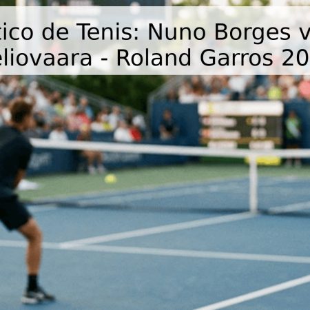 Pronóstico de Tenis: Nuno Borges vs. Harri Heliovaara – Roland Garros 2026