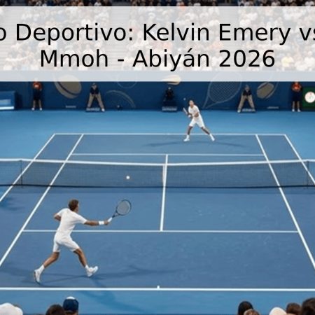 Pronóstico Deportivo: Kelvin Emery vs. Michael Mmoh – Abiyán 2026