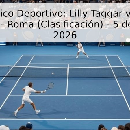 Pronóstico Deportivo: Lilly Taggar vs. Alina Korneeva – Roma (Clasificación) – 5 de Mayo de 2026