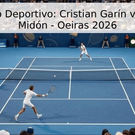 Pronóstico Deportivo: Cristian Garín vs. Lautaro Midón – Oeiras 2026