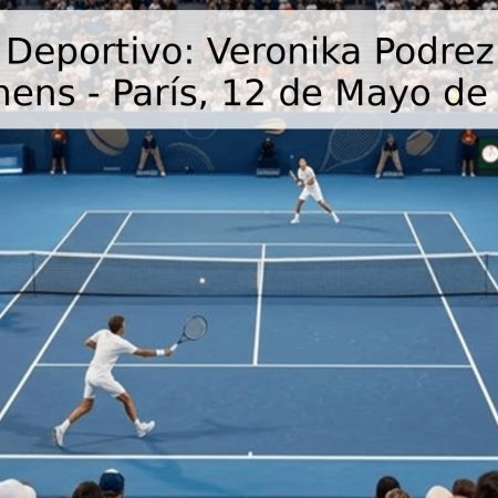 Pronóstico Deportivo: Veronika Podrez vs. Sloane Stephens – París, 12 de Mayo de 2026