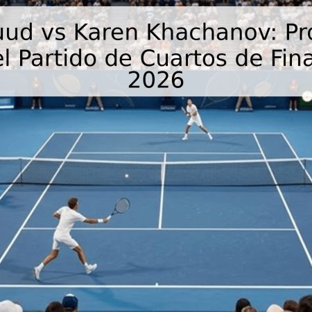 Casper Ruud vs Karen Khachanov: Pronóstico y Análisis del Partido de Cuartos de Final en Roma 2026