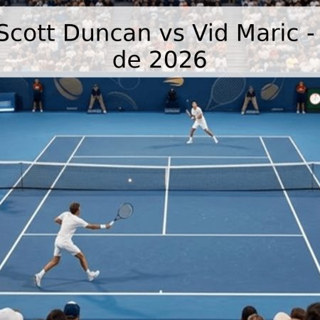 Pronóstico: Scott Duncan vs Vid Maric – 15 de mayo de 2026