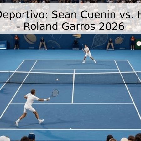 Pronóstico Deportivo: Sean Cuenin vs. Hugo Dellien – Roland Garros 2026