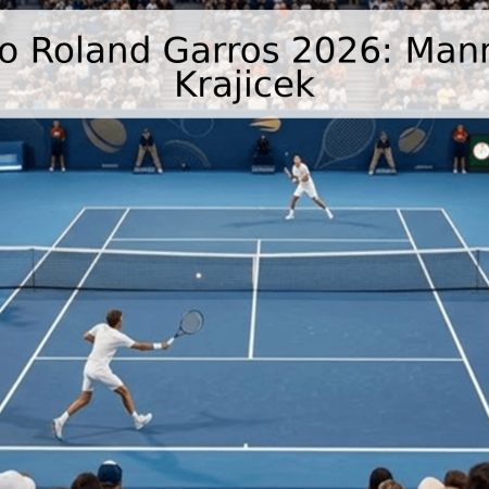 Pronóstico Roland Garros 2026: Mannarino vs. Krajicek