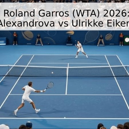 Pronóstico Roland Garros (WTA) 2026: Ekaterina Alexandrova vs Ulrikke Eikeri