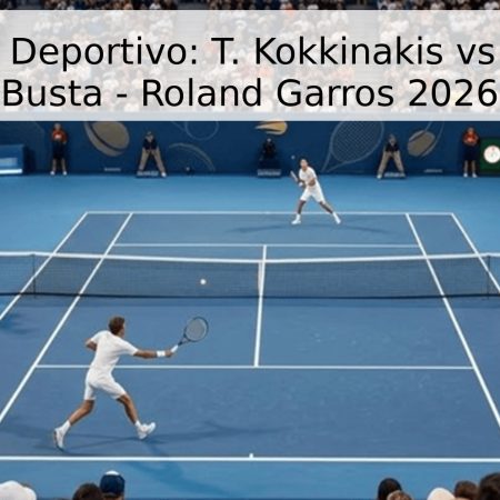 Pronóstico Deportivo: T. Kokkinakis vs P. Carreño Busta – Roland Garros 2026