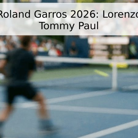 Pronóstico Roland Garros 2026: Lorenzo Sonego vs Tommy Paul