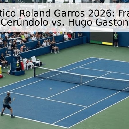 Pronóstico Roland Garros 2026: Francisco Cerúndolo vs. Hugo Gaston