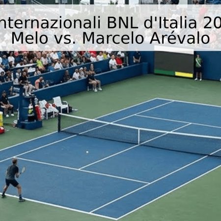 Pronóstico Internazionali BNL d’Italia 2026: Marcelo Melo vs. Marcelo Arévalo