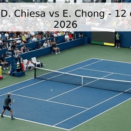 Pronóstico: D. Chiesa vs E. Chong – 12 de mayo de 2026