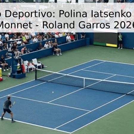 Pronóstico Deportivo: Polina Iatsenko vs. Carole Monnet – Roland Garros 2026