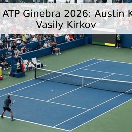 Pronóstico ATP Ginebra 2026: Austin Krajicek vs. Vasily Kirkov