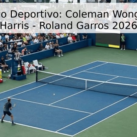 Pronóstico Deportivo: Coleman Wong vs. Billy Harris – Roland Garros 2026