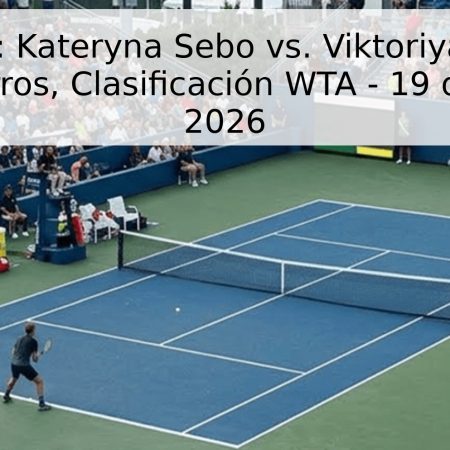 Pronóstico: Kateryna Sebo vs. Viktoriya Tomova – Roland Garros, Clasificación WTA – 19 de Mayo de 2026