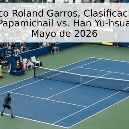 Pronóstico Roland Garros, Clasificación WTA: Despina Papamichail vs. Han Yu-hsuan – 20 de Mayo de 2026