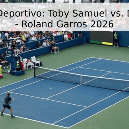 Pronóstico Deportivo: Toby Samuel vs. David Goffin – Roland Garros 2026