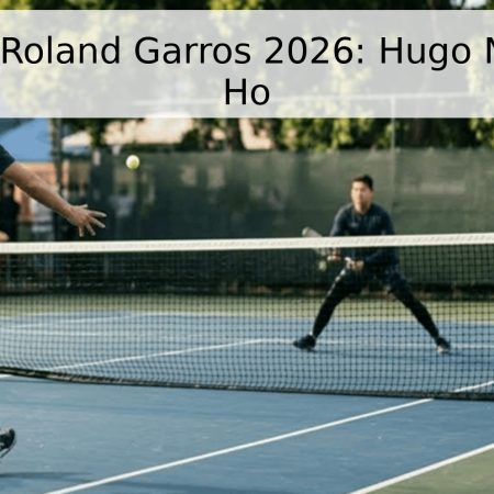 Pronóstico Roland Garros 2026: Hugo Nys vs. Ray Ho