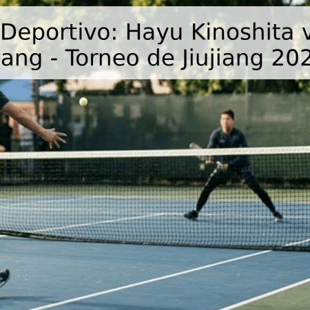Pronóstico Deportivo: Hayu Kinoshita vs. En-Shuo Liang – Torneo de Jiujiang 2026