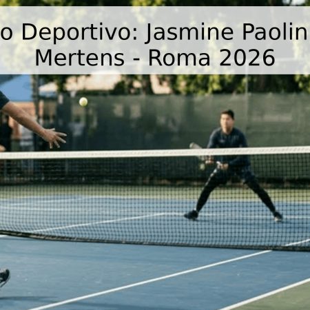 Pronóstico Deportivo: Jasmine Paolini vs. Elise Mertens – Roma 2026
