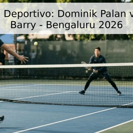 Pronóstico Deportivo: Dominik Palan vs. Charles Barry – Bengaluru 2026