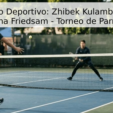Pronóstico Deportivo: Zhіbek Kulambayeva vs. Anna-Lena Friedsam – Torneo de Parma 2026
