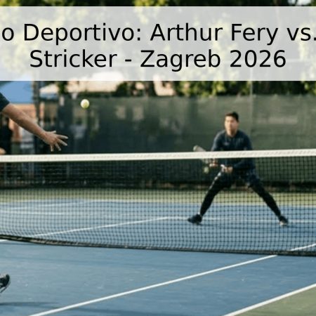 Pronóstico Deportivo: Arthur Fery vs. Dominic Stricker – Zagreb 2026