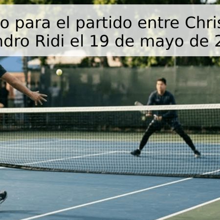 Pronóstico para el partido entre Chris Rodes y Leandro Ridi el 19 de mayo de 2026