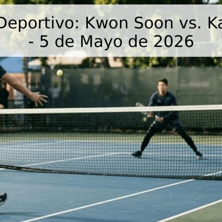 Pronóstico Deportivo: Kwon Soon vs. Kaichi Uchida – 5 de Mayo de 2026