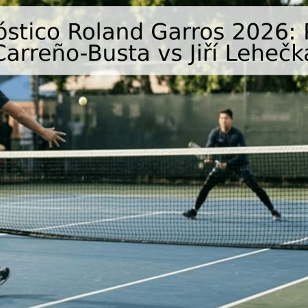 Pronóstico Roland Garros 2026: Pablo Carreño-Busta vs Jiří Lehečka