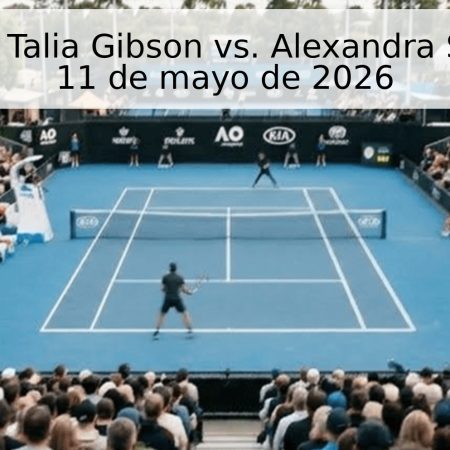 Pronóstico: Talia Gibson vs. Alexandra Sosnovich – 11 de mayo de 2026