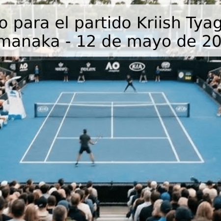 Pronóstico para el partido Kriish Tyagi vs Taiyo Yamanaka – 12 de mayo de 2026