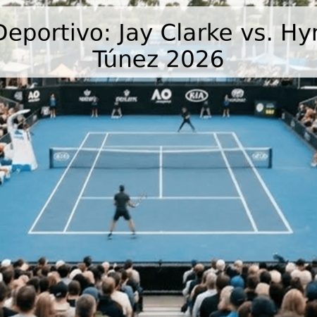 Pronóstico Deportivo: Jay Clarke vs. Hynek Barton – Túnez 2026