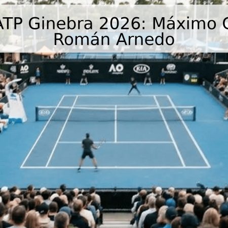 Pronóstico ATP Ginebra 2026: Máximo González vs. Román Arnedo