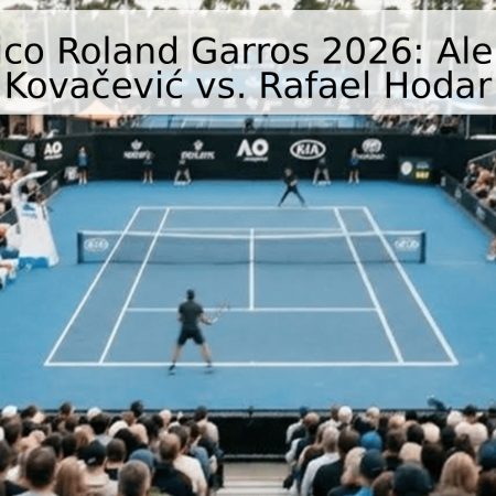 Pronóstico Roland Garros 2026: Aleksandar Kovačević vs. Rafael Hodar